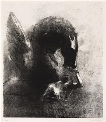 ODILON REDON Pégase captif.                                                                                                                      